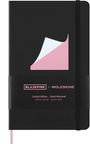 Moleskine X Blackpink Notizbuch L/A5, liniert, fester Einband, Schwarz, Div.