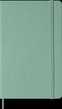 : Moleskine Notizbuch L/A5, liniert, fester Einband, Salbeigrün, Div.