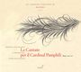 Georg Friedrich Händel: Italienische Kantaten I - "Le Cantate per il Cardinal Pamphili", CD