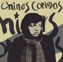 Oben steht "Chinas Comidas". Darunter ist eine stilisierte Illustration einer Frau mit Schal in Schwarz-Weiß.
