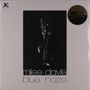 „miles davis blue haze“ steht unten. Oben rechts ein goldener Sticker: „180g“. Silhouette eines Trompeters im Zentrum.