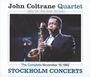 John Coltrane: Stockholm Concerts 1962, CD,CD,CD