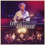 Text: "Lee Ritenour Live at Ronnie Scott's". Oben spielt ein Gitarrist, unten Band auf Bühne mit Publikum.