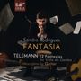 Georg Philipp Telemann: Fantasien für Viola da gamba solo Nr.1-12 (arr. für Gitarre), CD