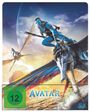 James Cameron: Avatar: The Way of Water (3D & 2D Blu-ray im Steelbook), BR,BR,BR,BR