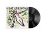 "Heather Nova - The Orchard" steht auf einem Albumcover mit einer expressiv gemalten Figur und grünen Wirbeln.