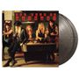 „the best of WARRANT“ in roten Buchstaben, Bandmitglieder an einem Billardtisch posierend.