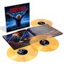 Text: "40 Years Of Simply Red Live in Santiago: Holding Back the Years". Drei goldene Schallplatten, ein offenes Album.