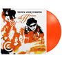 Text: "TONY JOE WHITE The Heroines". Illustration zeigt einen Mann mit Gitarre, mehrere Frauengesichter und orange Elemente.