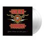 "GOLDEN EARRING", "You know we love you!", "AHOY 2019". Design mit Seil, Totenkopf, Schwertern.