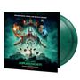"Soundtrack from the Netflix Series, Avatar: The Last Airbender, Season 2" Text in der Mitte, Figuren mit Elementarkräften.