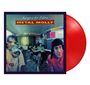 Cover von "Surgery for Zebra" und "Metal Molly". Drei Personen, einer liest, zwei blicken in Kamera. Rotes Vinyl.