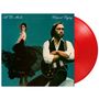 „Al Di Meola Elegant Gypsy“. Mann mit Gitarre, Frau in Flamenco-Kleid; rotes Vinyl.