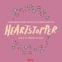 Text: "Soundtrack from the Netflix series and film Heartstopper. Music by Adiescar Chase." Bunte Blätter auf rosa Hintergrund.
