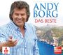 "Andy Borg - Das Beste", 4 CD Box, Melodie Express. Person in kariertem Hemd lächelt vor Küstenlandschaft.
