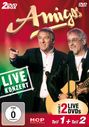 Die Amigos: Livekonzert: Teil 1 & 2, DVD,DVD