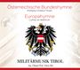 Militärmusik Tirol: Österreichische Bundeshymne/Europahymne, CDM