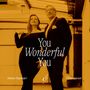 "You Wonderful You" steht in der Mitte. Simone Kopmajer und Viktor Gernot sind unten links und rechts erwähnt. Sie posieren elegant.