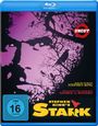 Text: "UNCUT", "FSK ab 16 freigegeben", "Stephen King's Stark". Silhouette eines Gesichts in Ästen mit Vögeln.