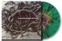 „Desultory: Swallow the snake“ steht auf einem Albumcover mit Schlangenmotiv und grün-bunt gesprenkelter Schallplatte.