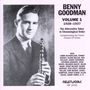 Benny Goodman: 1928 - 1937 Vol. 1 Alternate Takes, CD
