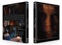 "Fear Cabin" auf DVD. Eine Hütte im Wald, Dunkelheit und Flucht. Bilder von Gesichtern in Angst und bedrohliche Szenen.
