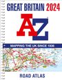 A-Z Maps: Great Britain A-Z Road Atlas 2024 (A4 Spiral), Buch