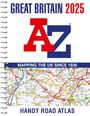 A-Z Maps: Great Britain A-Z Handy Road Atlas 2025 (A5 Spiral), Buch