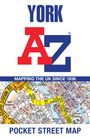 A-Z Maps: York A-Z Pocket Street Map, KRT