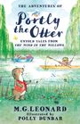 "The Adventures of Portly the Otter" zeigt Otter, Ratte, Frosch auf einem Fluss in einer grünen Auenlandschaft.