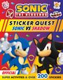 Sega: Sonic the Hedgehog Sticker Quest: Sonic vs Shadow, Buch