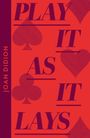 Joan Didion: Play It As It Lays, Buch