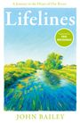 "Lifelines: A Journey to the Heart of Our Rivers" von John Bailey; Vorwort von Paul Whitehouse. Illustration eines Flusses.