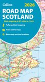 Collins Maps: 2026 Collins Road Map of Scotland, KRT