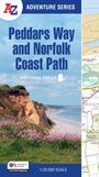 A-Z Maps: Peddars Way and Norfolk Coast Path, Buch