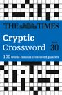 "The Times Cryptic Crossword Book 30" steht über einem Kreuzworträtselgitter mit nummerierten Feldern.