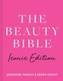 „THE BEAUTY BIBLE Iconic Edition“ von Josephine Fairley & Sarah Stacey. Pinker Hintergrund, weiße und schwarze Schrift.