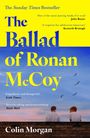 "The Ballad of Ronan McCoy" von Colin Morgan. Zwei Jungen sitzen auf einer Mauer unter einem blauen Himmel mit Vögeln.