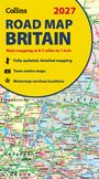 Collins Maps: 2027 Collins Road Map of Britain, KRT