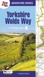 A-Z Maps: Yorkshire Wolds Way, Buch