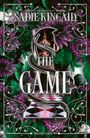 Text: "Sadie Kincaid, The Game, A knight always protects his queen, Wages of Sin #2". Illustration: Schlange, Blumen, Muster.