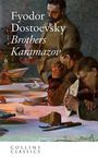 „Fyodor Dostoevsky, Brothers Karamazov“. Illustration eines gedeckten Tisches mit Menschen beim Essen.
