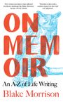 "ON MEMOIR. An A-Z of Life Writing. Blake Morrison." Illustration einer Eule im Hintergrund.
