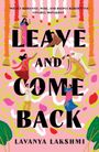 „Leave and Come Back“ von Lavanya Lakshmi. Illustration: Tanzende Menschen in farbenfroher Kleidung, Girlanden.