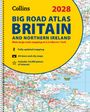 Collins 2028 BIG ROAD ATLAS BRITAIN AND NORTHERN IRELAND. Aktualisierte Karten, 64 Stadtpläne, 10.000 Sehenswürdigkeiten.