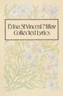 Edna St. Vincent Millay: Collected Lyrics Of, Buch
