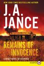 J. A. Jance: Remains of Innocence LP, Buch