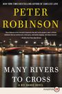 Peter Robinson: Many Rivers to Cross LP, Buch