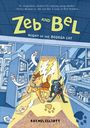„Zeb and Bel: Night of the Bodega Cat“. Eine Illustration zeigt einen Hund und eine Katze in einem hellen Lichtkegel.