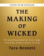 Text: "Cover to be revealed. The Making of Wicked. The Amazafying Behind-the-Scenes Magic of the Films Wicked & Wicked: For Good. Tara Bennett."

Hintergrund: Gold. Unten kleines Logo.
